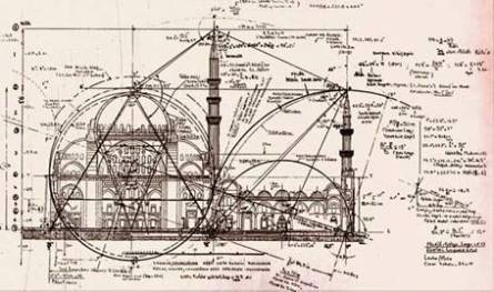 Technical Plans of Sehzadebasi Mosque